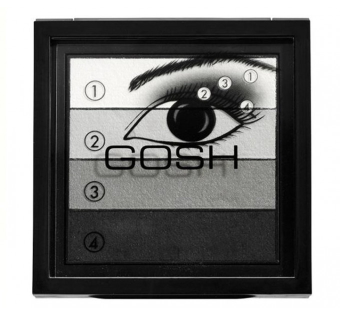 Gosh Smokey Eyes 001 промо-набор для макияжа глаз